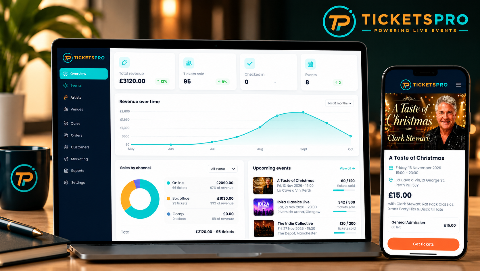 Tickets Pro event ticketing platform