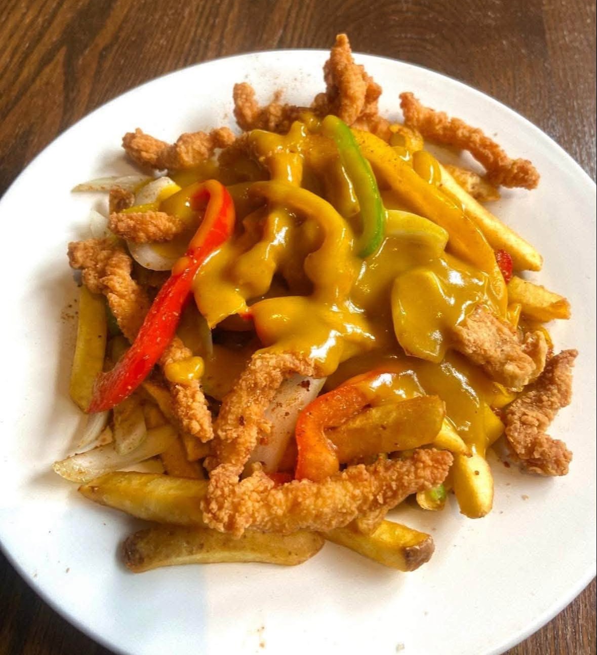 Chicken dish at Papa Jacques